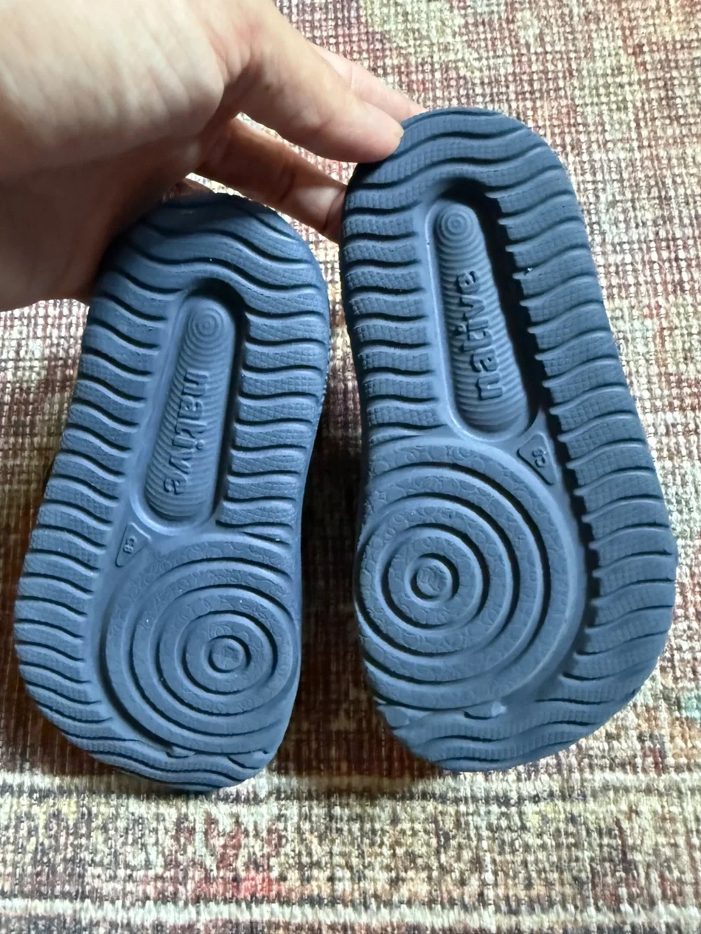 Native Kids Chase Navy Blue Adjustable Strap Sandals
